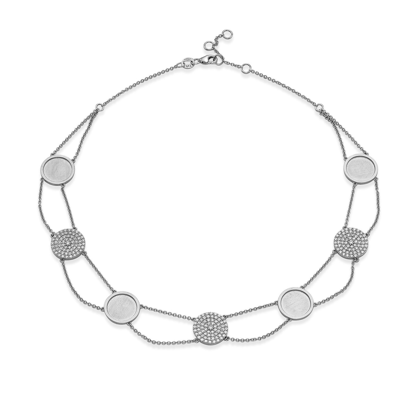 The Orbit Diamond Medallion Necklace