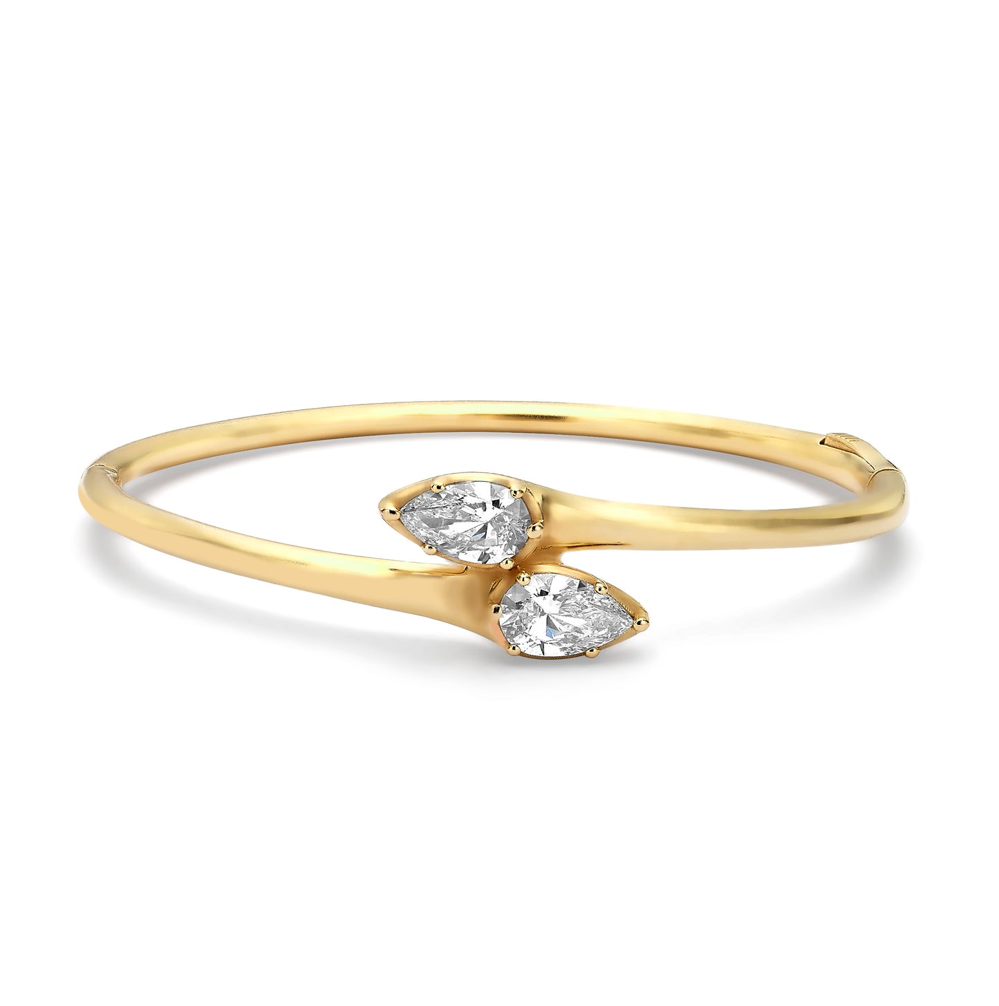 Two-Stone Diamond Bangle