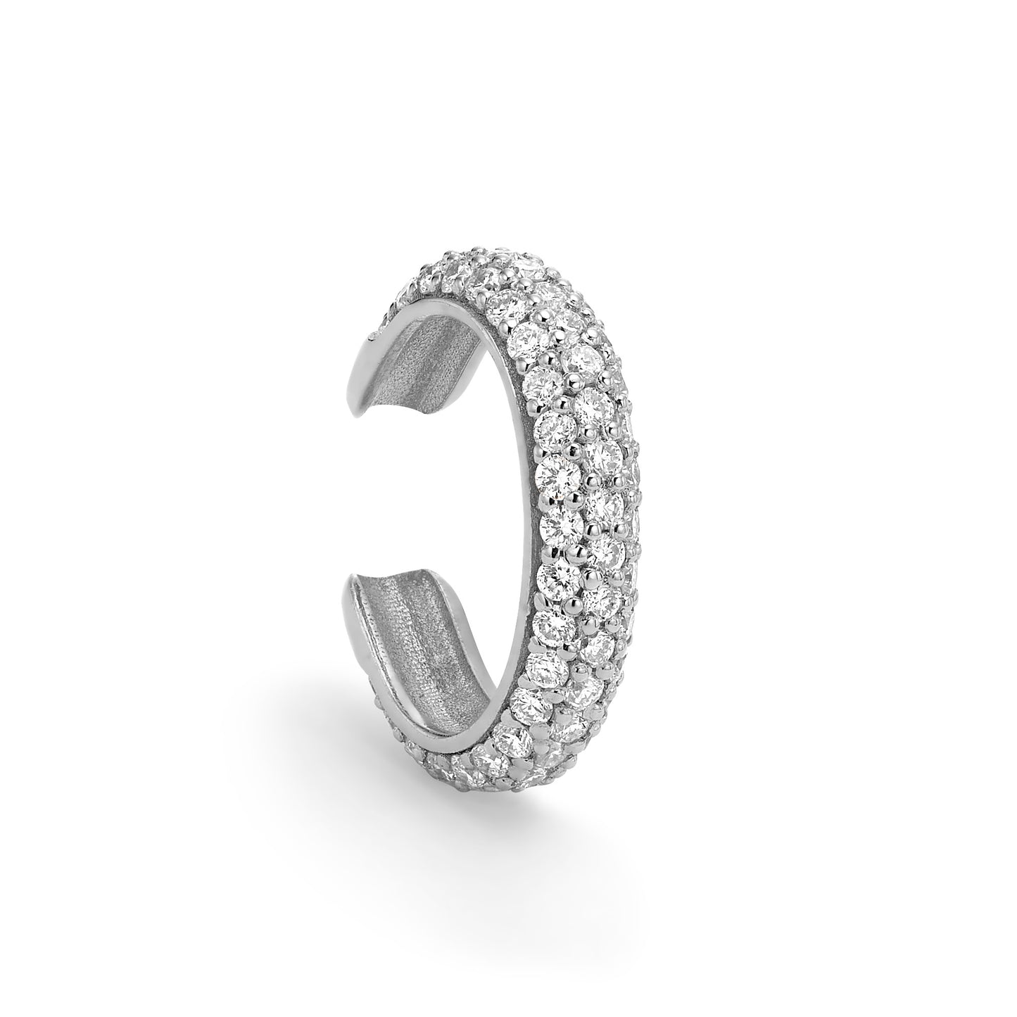 Triple Row Diamond Ear Cuff