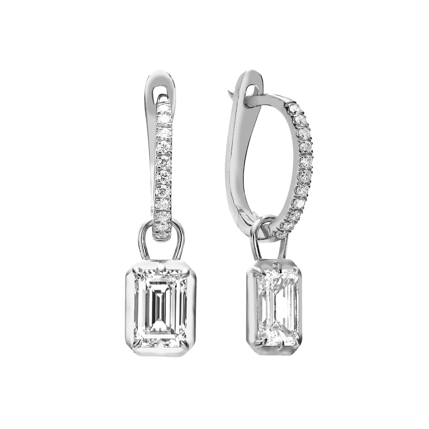 Modern Muse Diamond Earrings