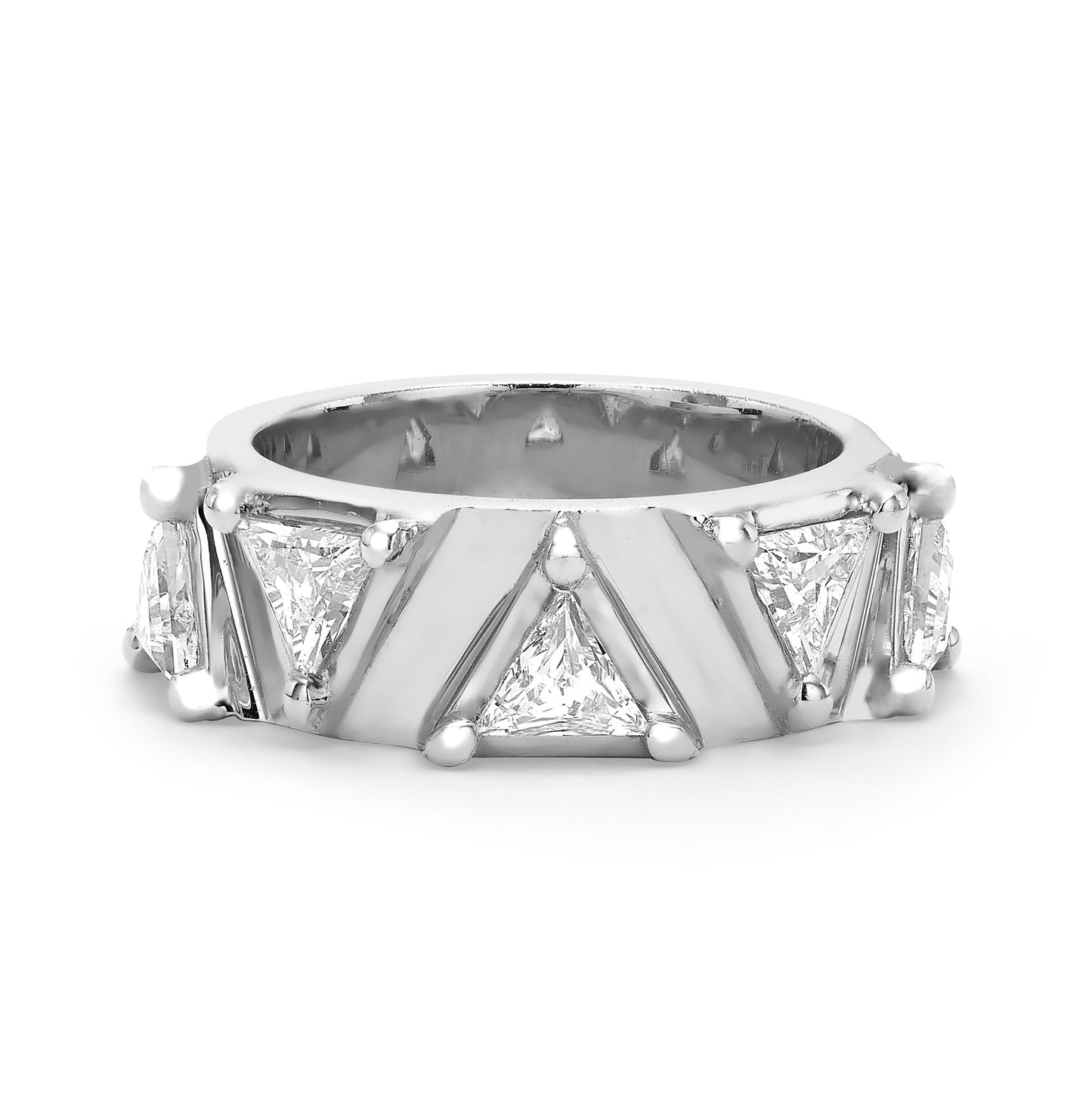 "The Architect" Trillion Diamond Band