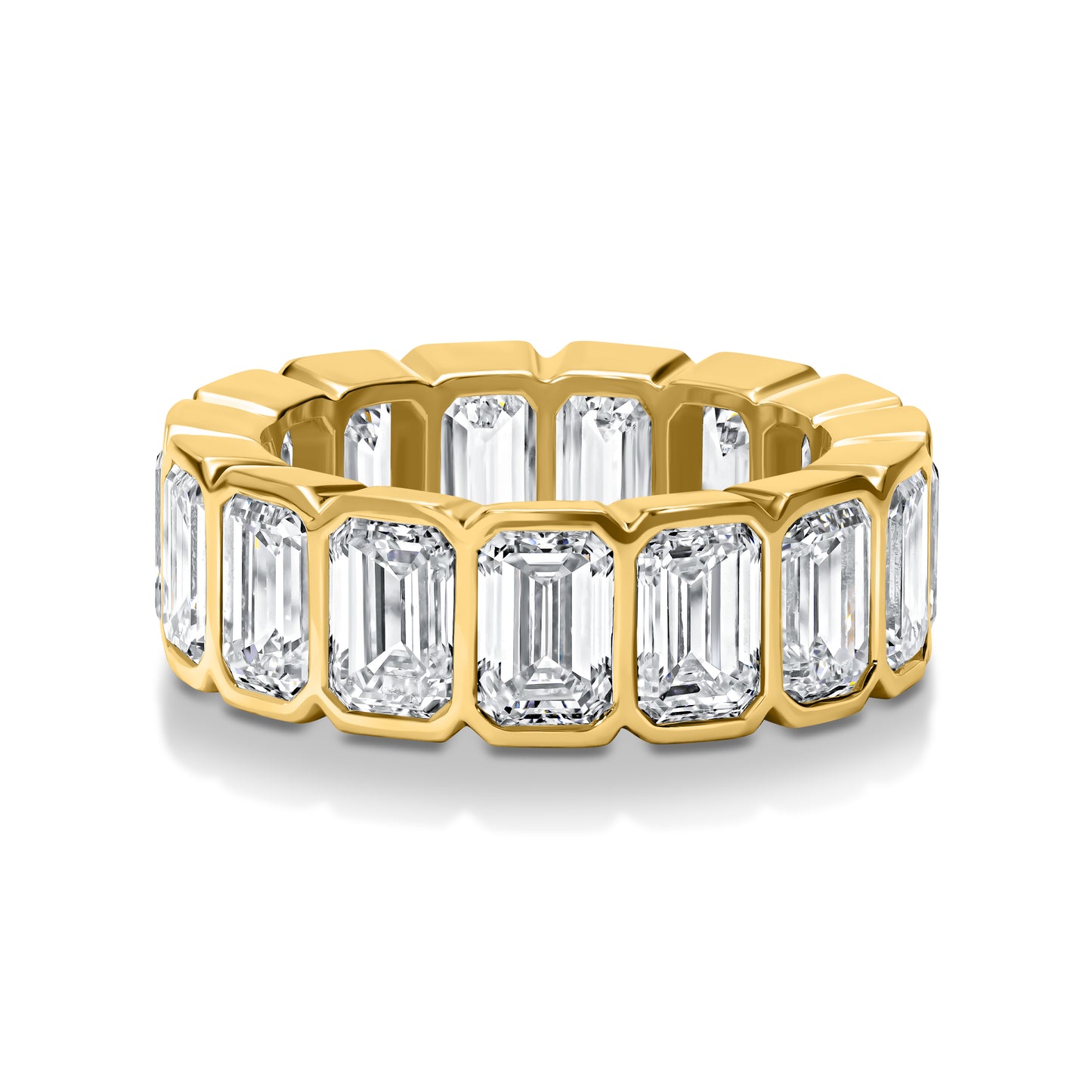 Timeless Emerald Cut Eternity Ring
