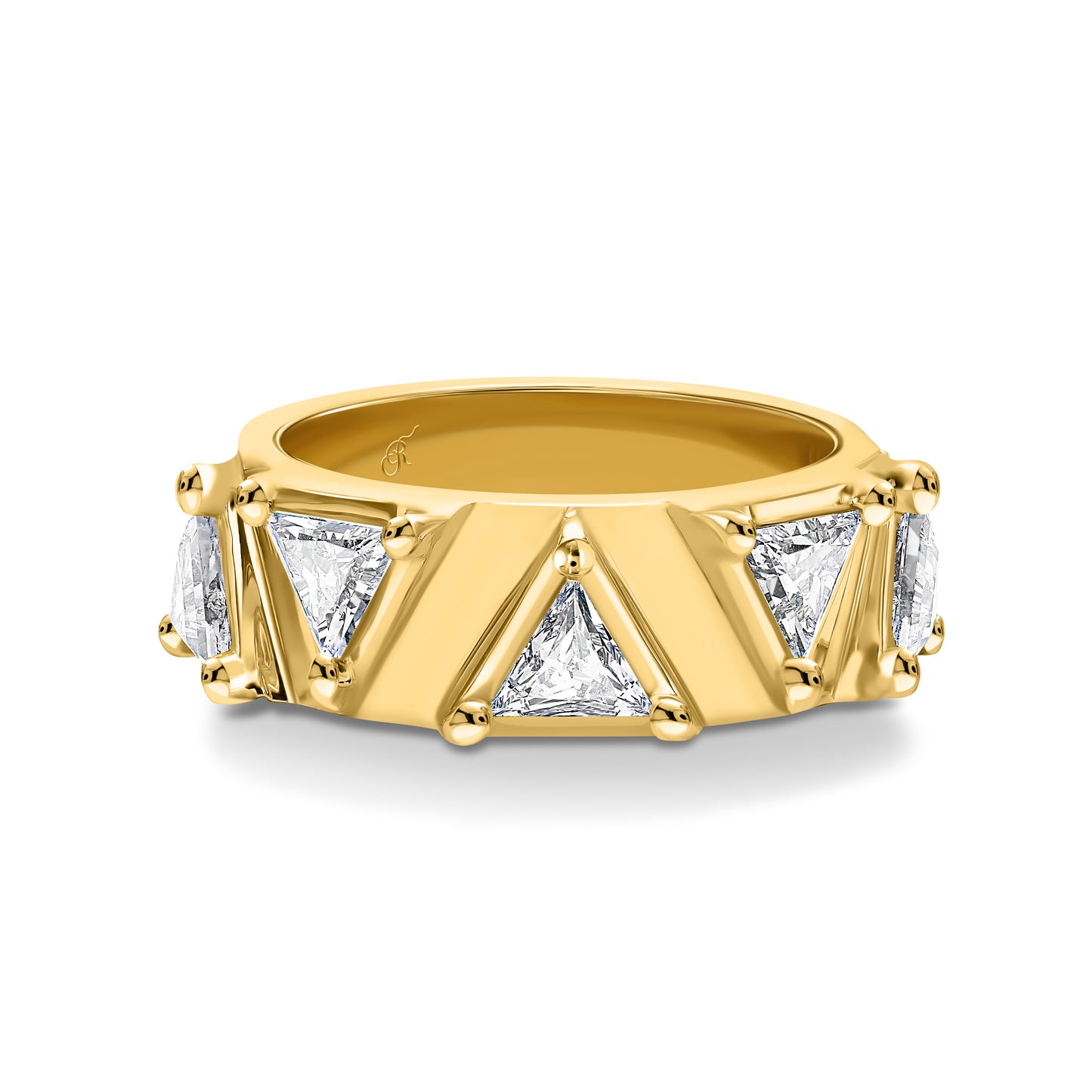 "The Architect" Trillion Diamond Band