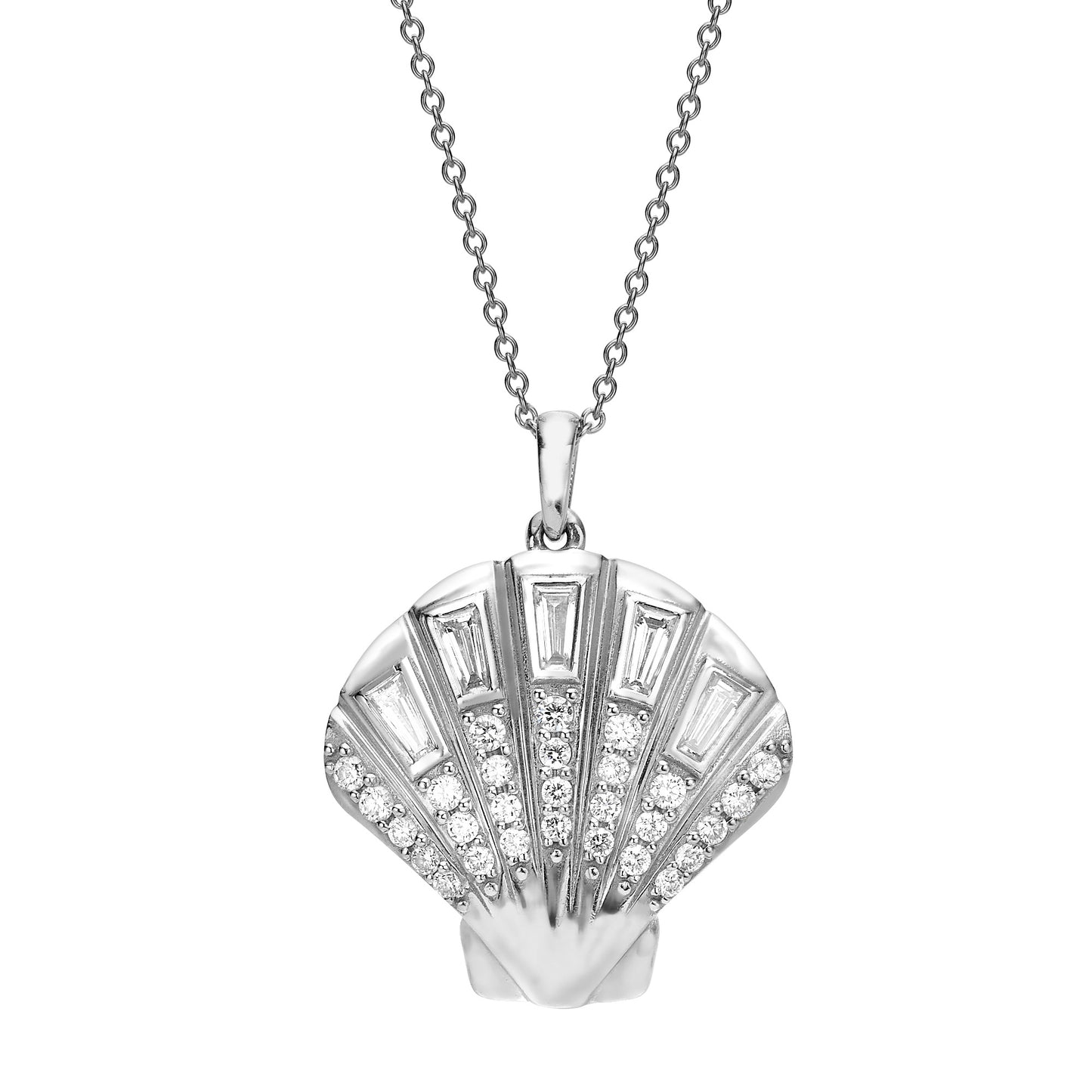 The Shell Medallion Necklace