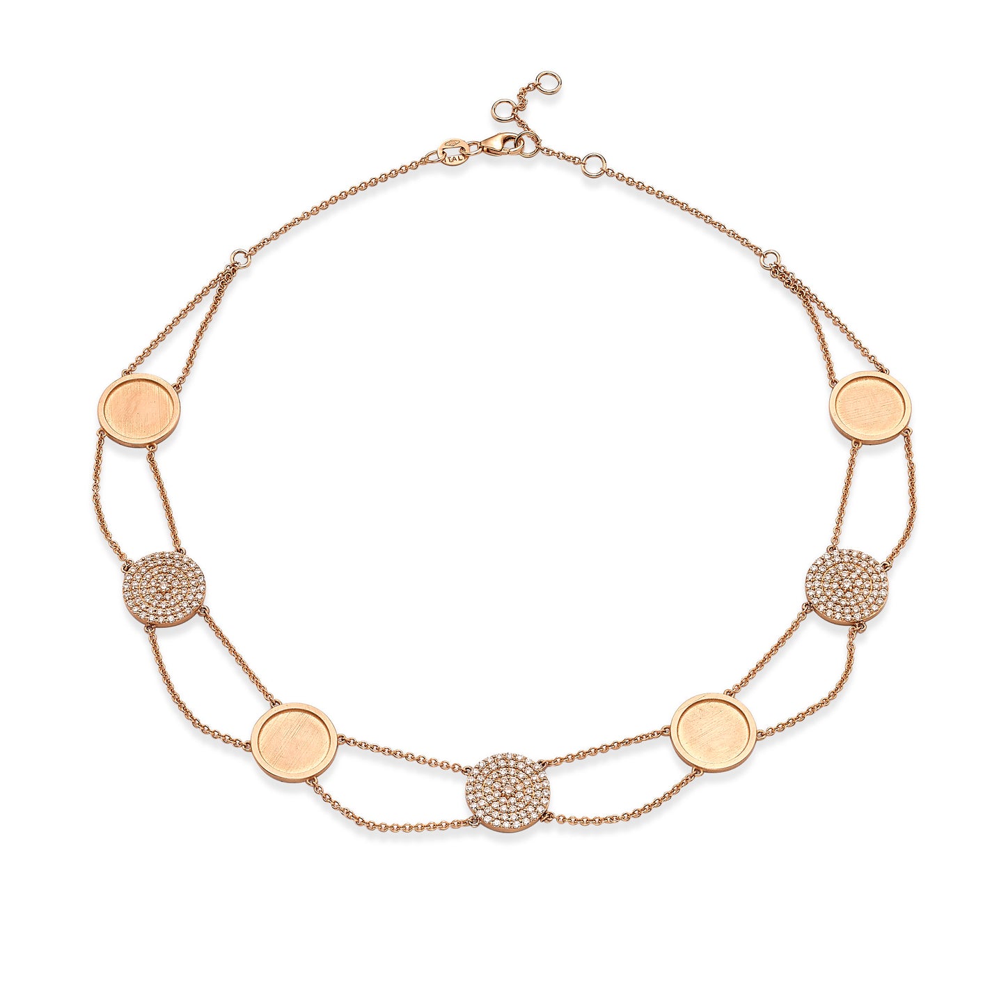 The Orbit Diamond Medallion Necklace