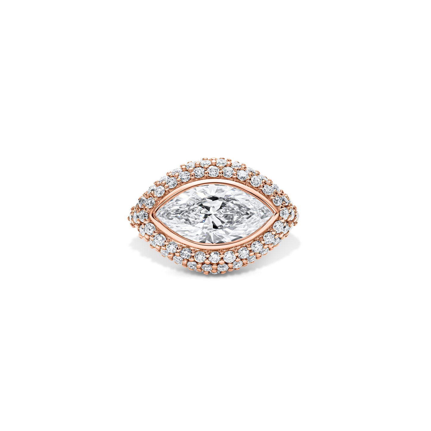 Marquise Diamond Pavé Ear Cuff
