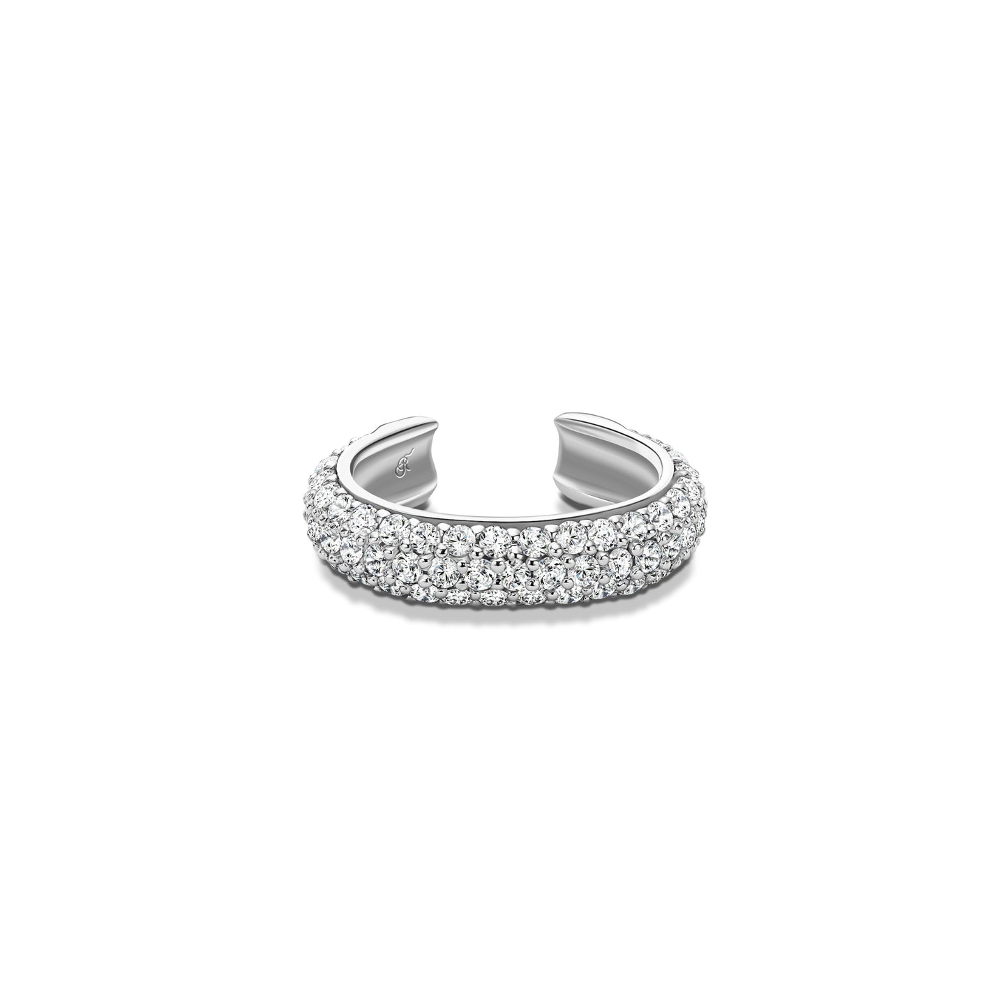 Triple Row Diamond Ear Cuff