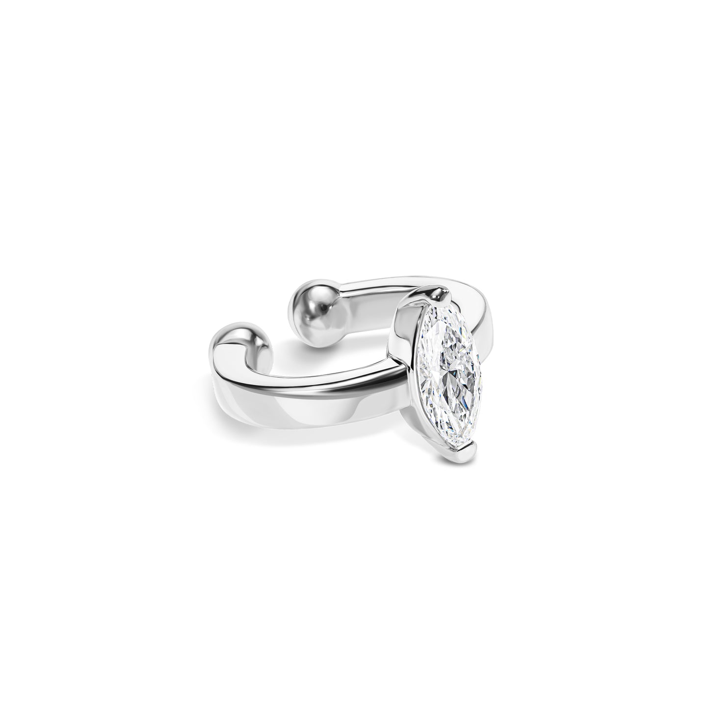 Marquise Diamond Ear Cuff