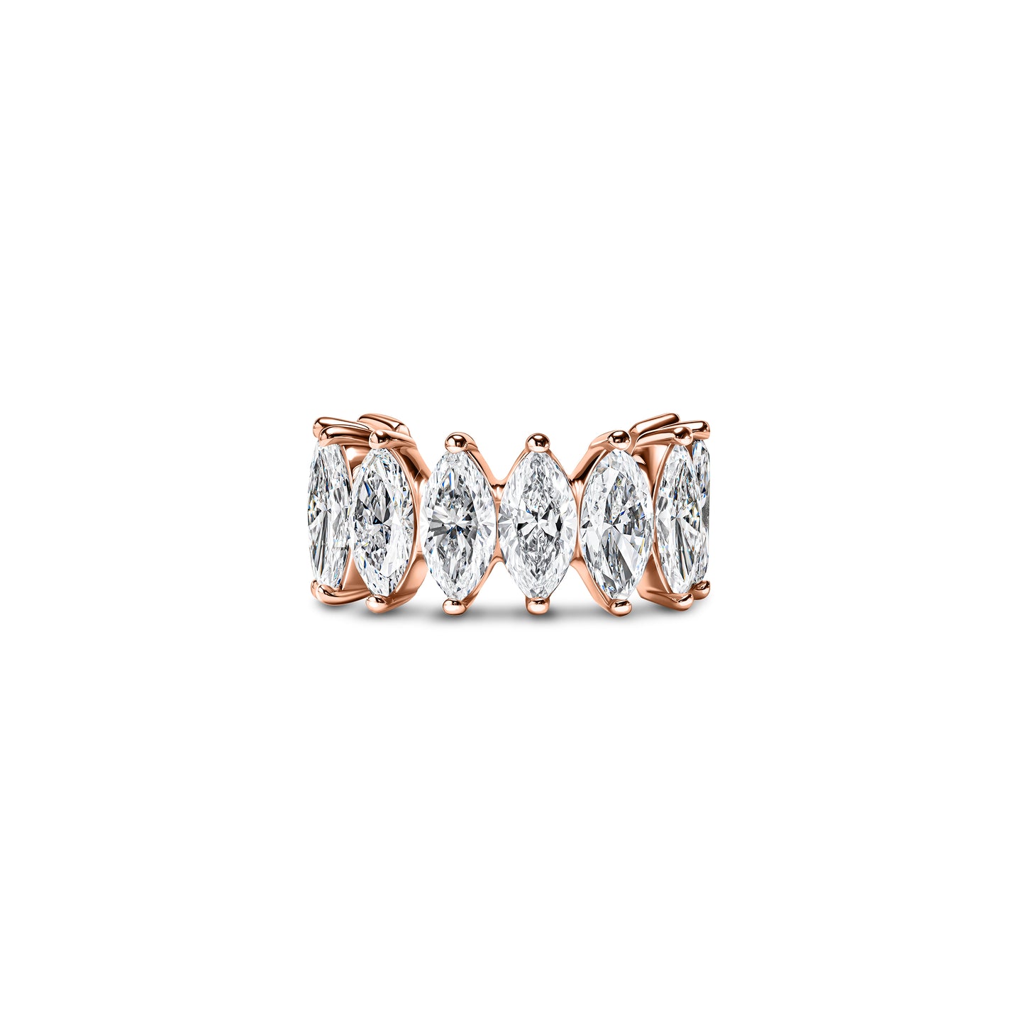Marquise Lineup Ear Cuff