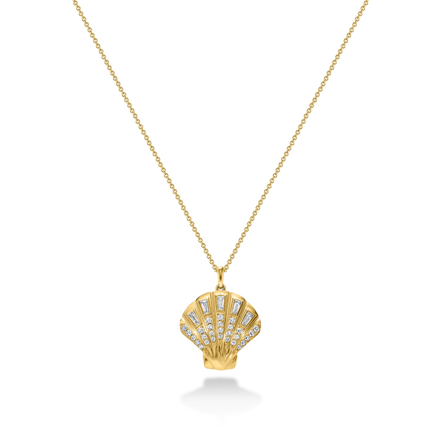The Shell Medallion Necklace