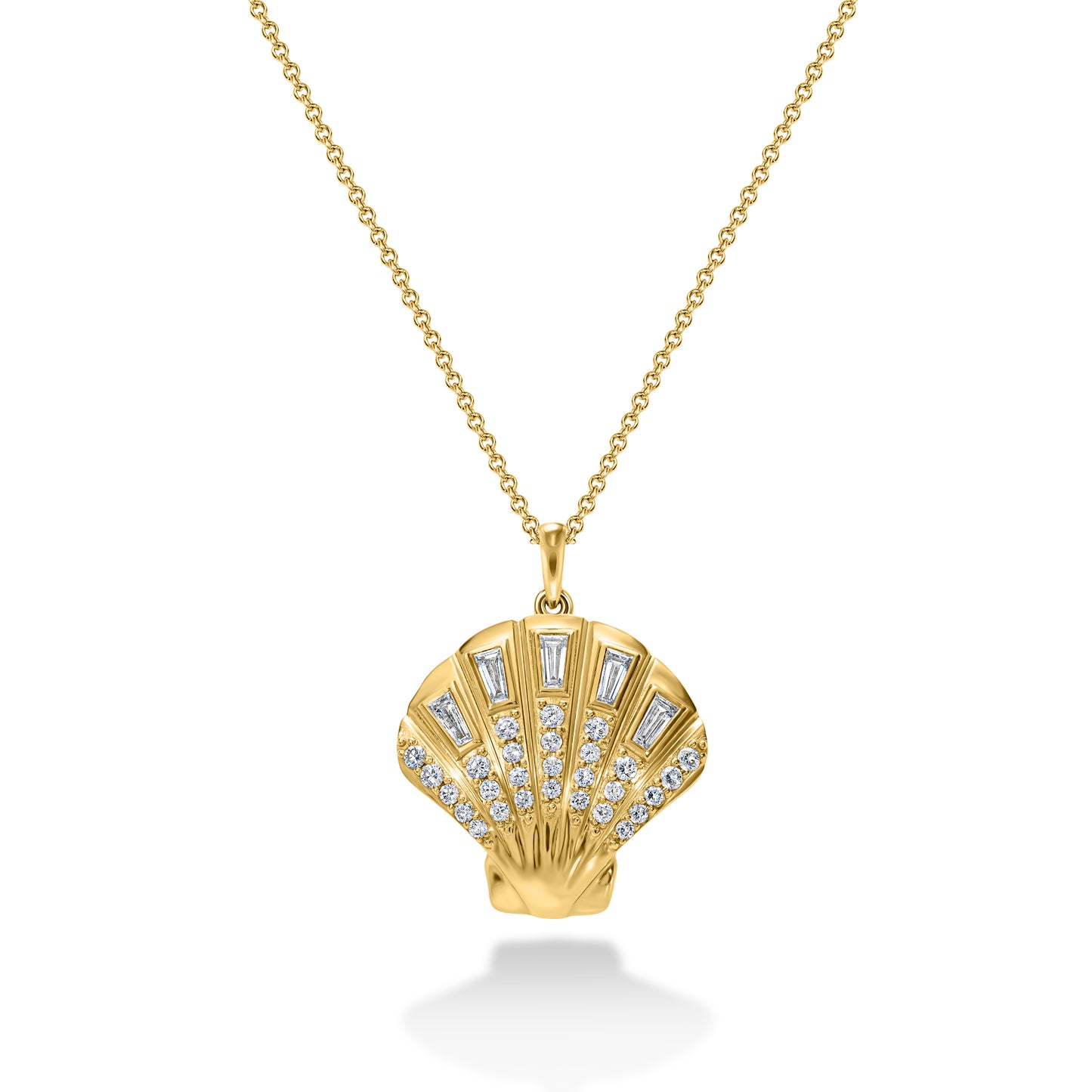 The Shell Medallion Necklace