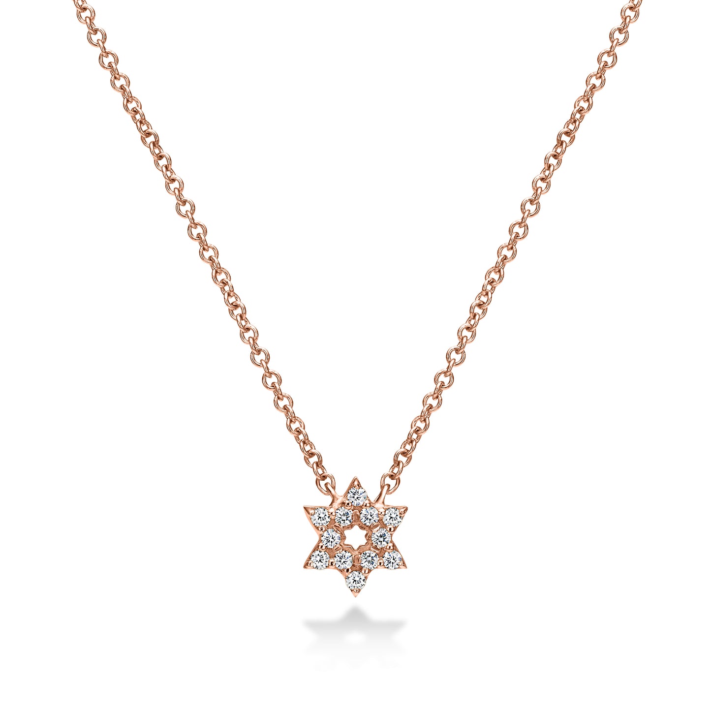 Pavé Star Pendant Necklace