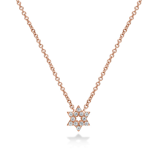 Pavé Star Pendant Necklace