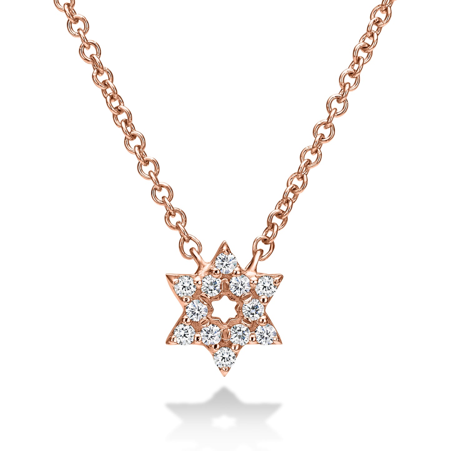 Pavé Star Pendant Necklace