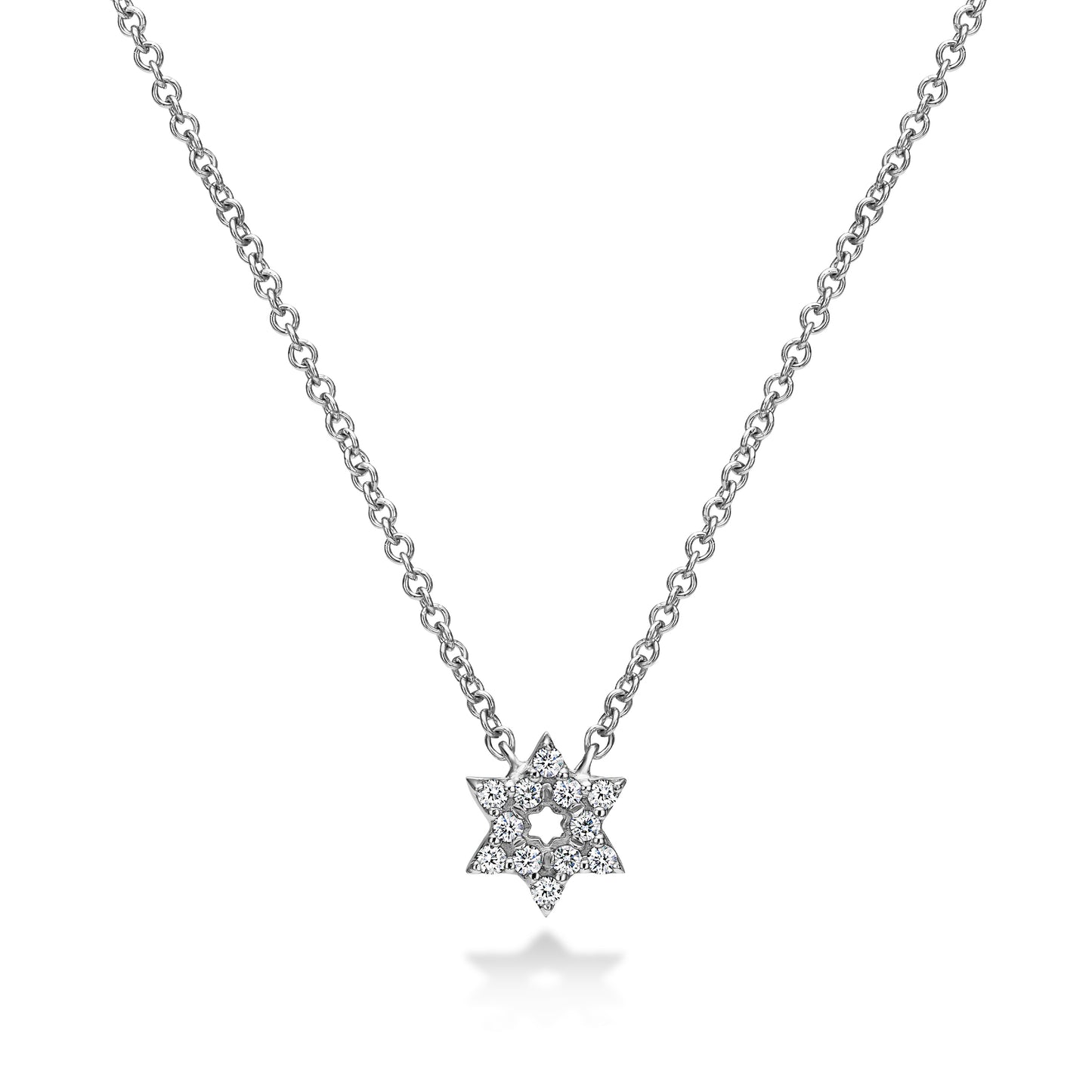 Pavé Star Pendant Necklace