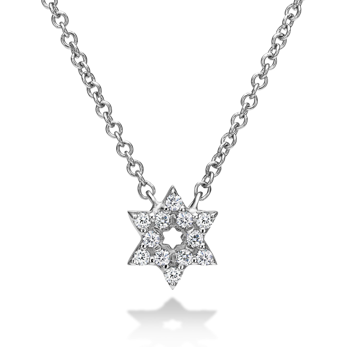 Pavé Star Pendant Necklace
