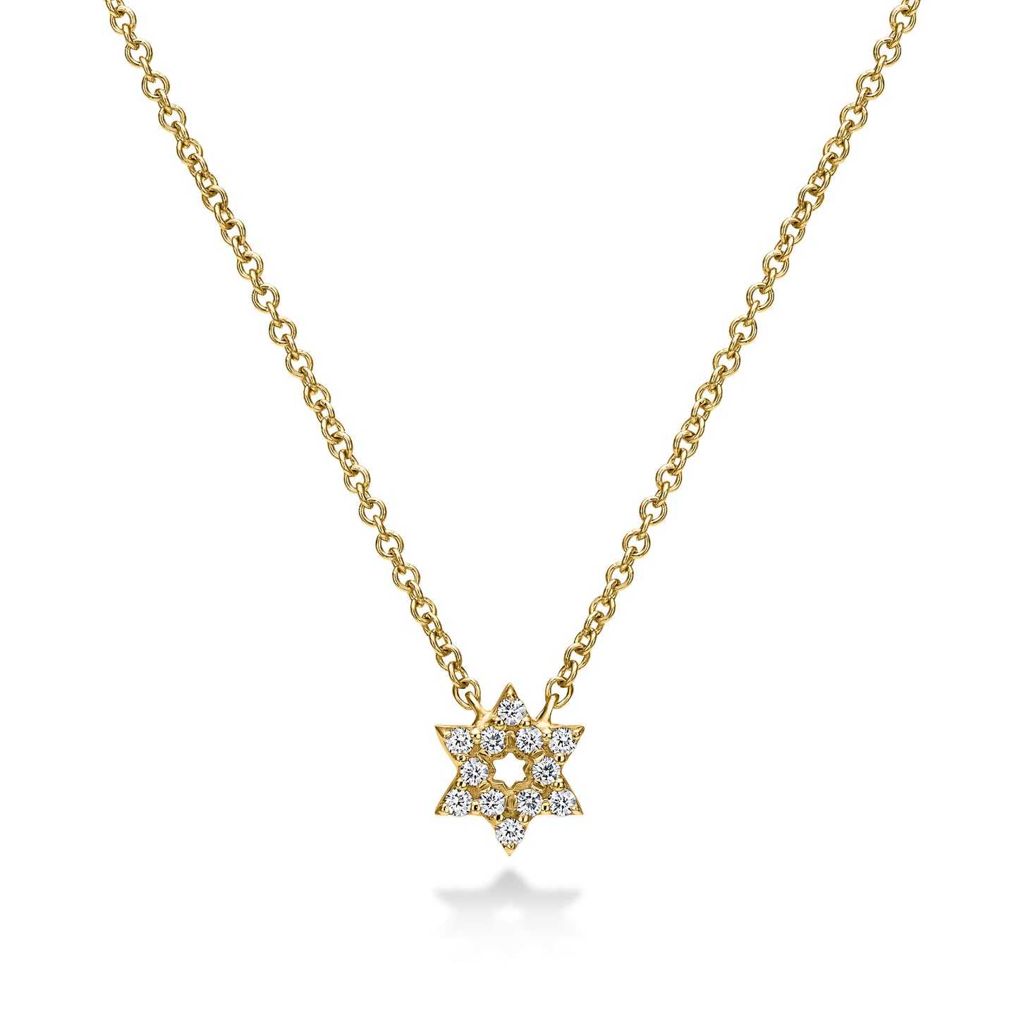Pavé Star Pendant Necklace