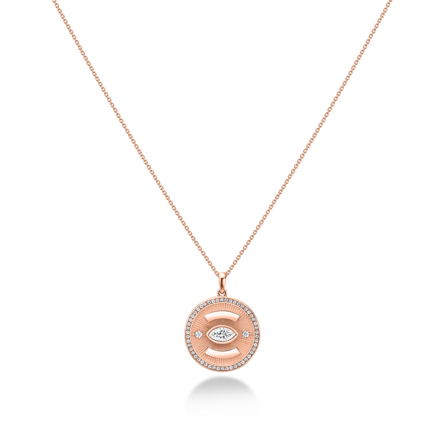 The Oracle Marquise Diamond Necklace