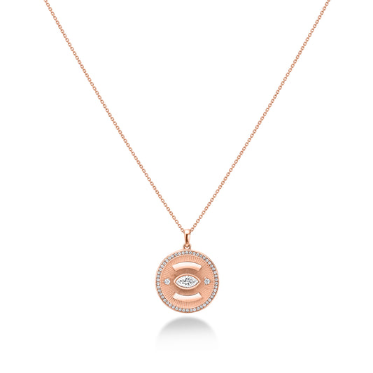 The Oracle Marquise Diamond Necklace