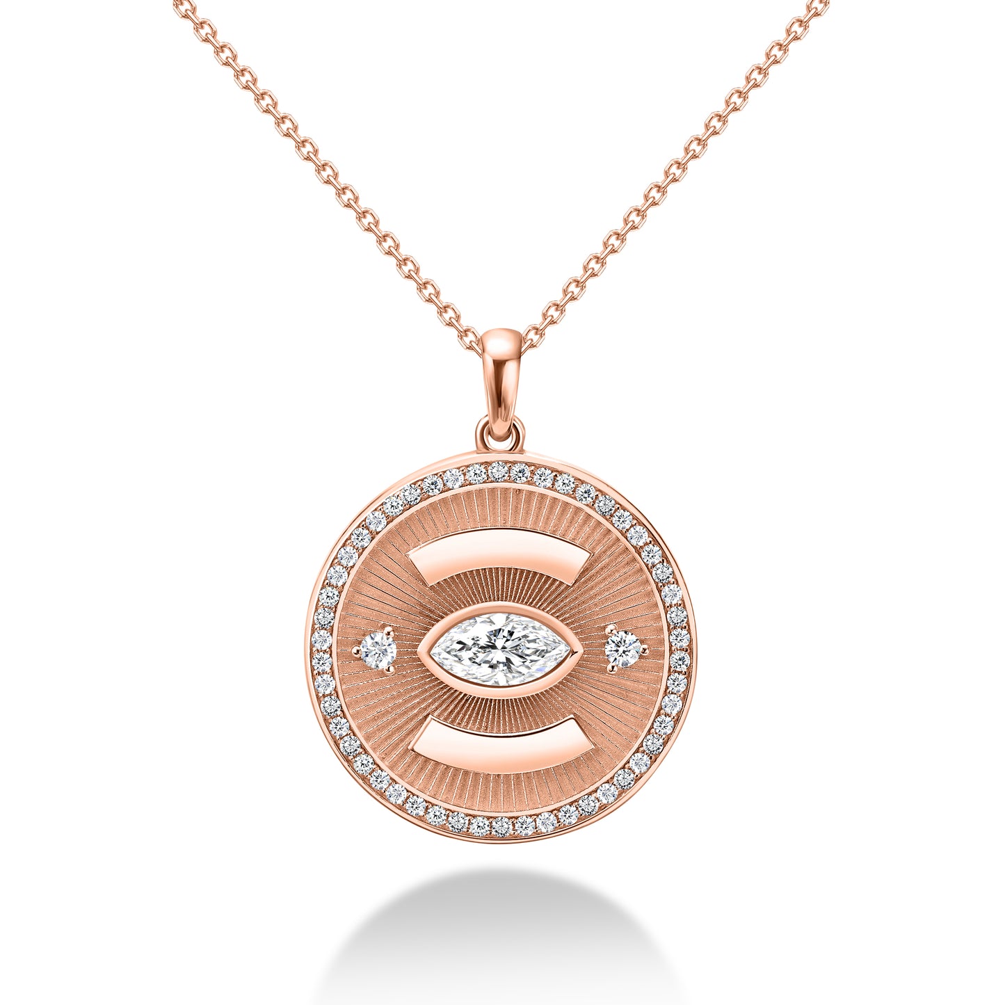 The Oracle Marquise Diamond Necklace