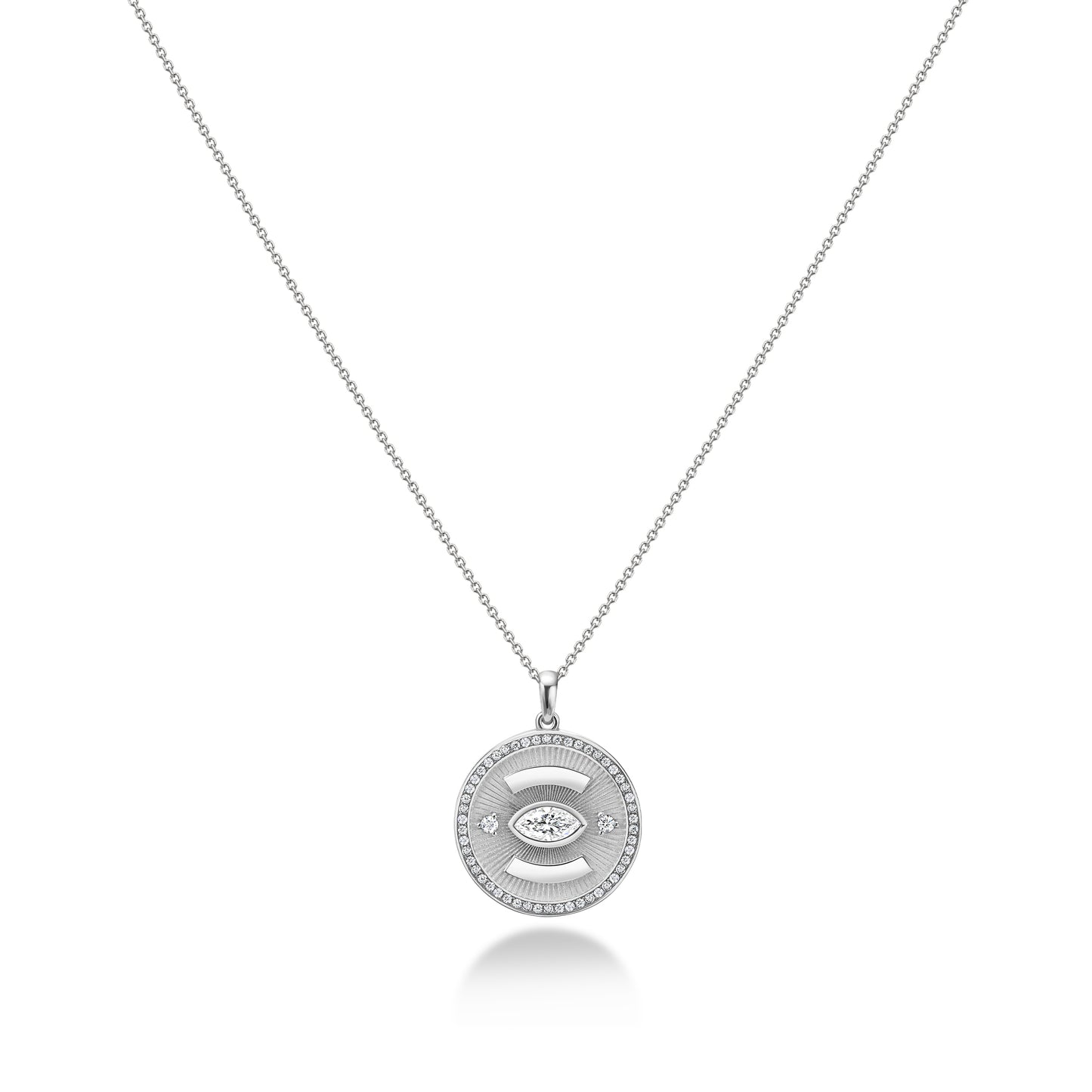 The Oracle Marquise Diamond Necklace