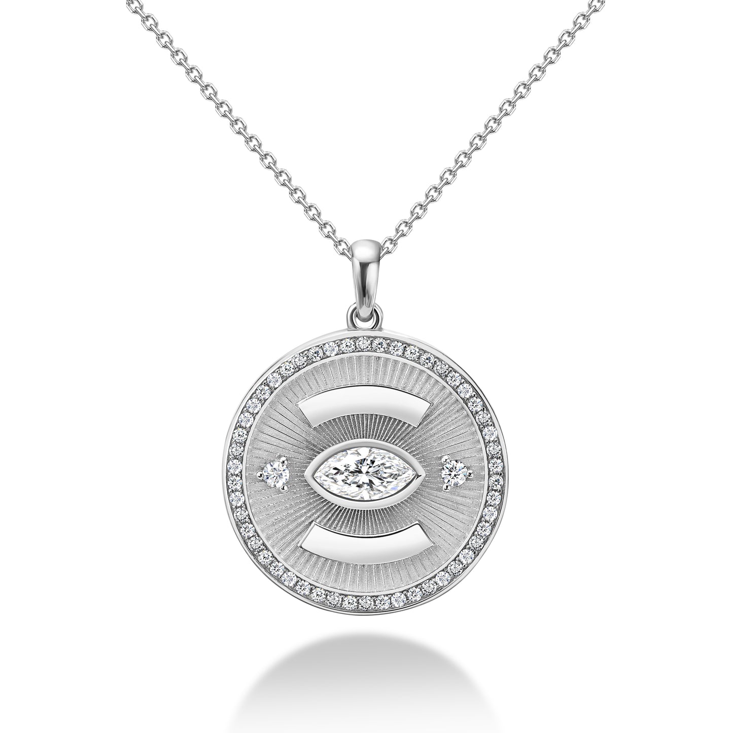 The Oracle Marquise Diamond Necklace