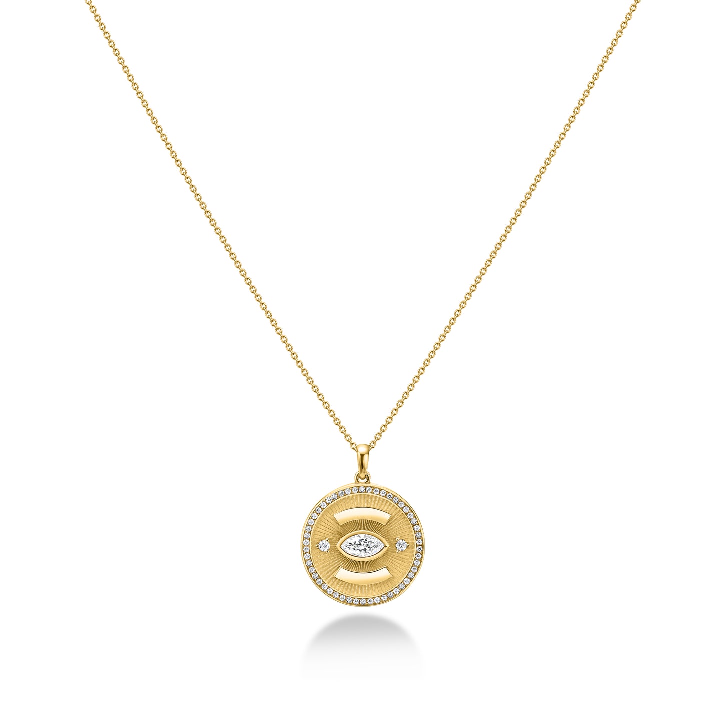 The Oracle Marquise Diamond Necklace