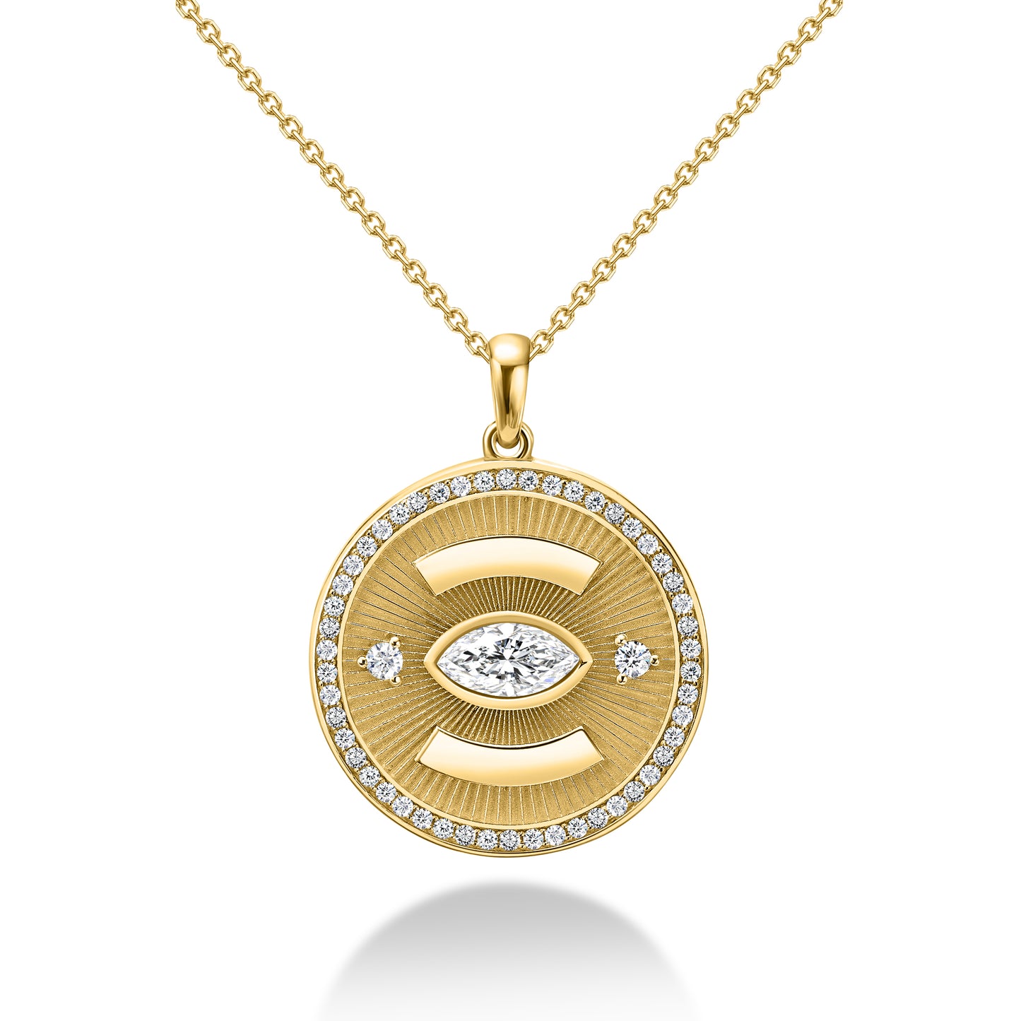The Oracle Marquise Diamond Necklace