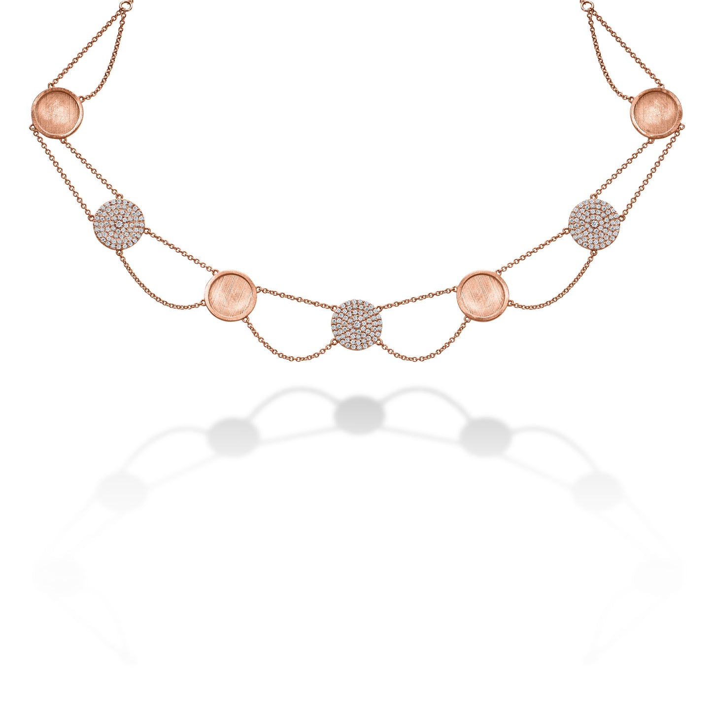 The Orbit Diamond Medallion Necklace