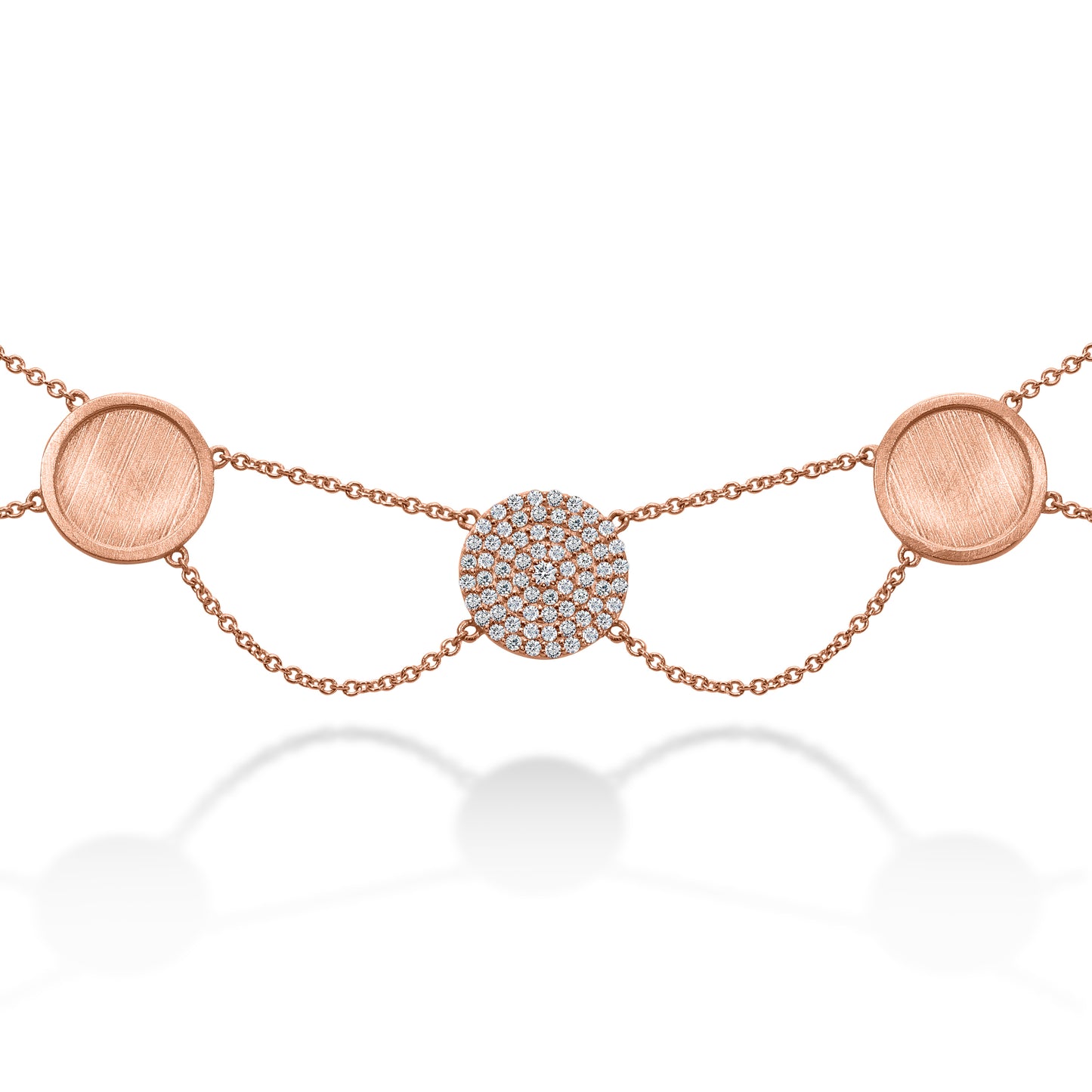 The Orbit Diamond Medallion Necklace