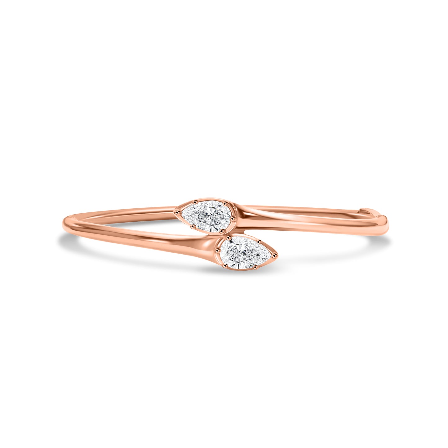 Two-Stone Diamond Bangle