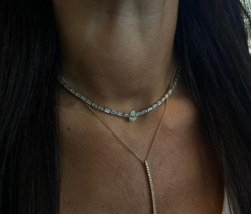 Modern Diamond Body Chain