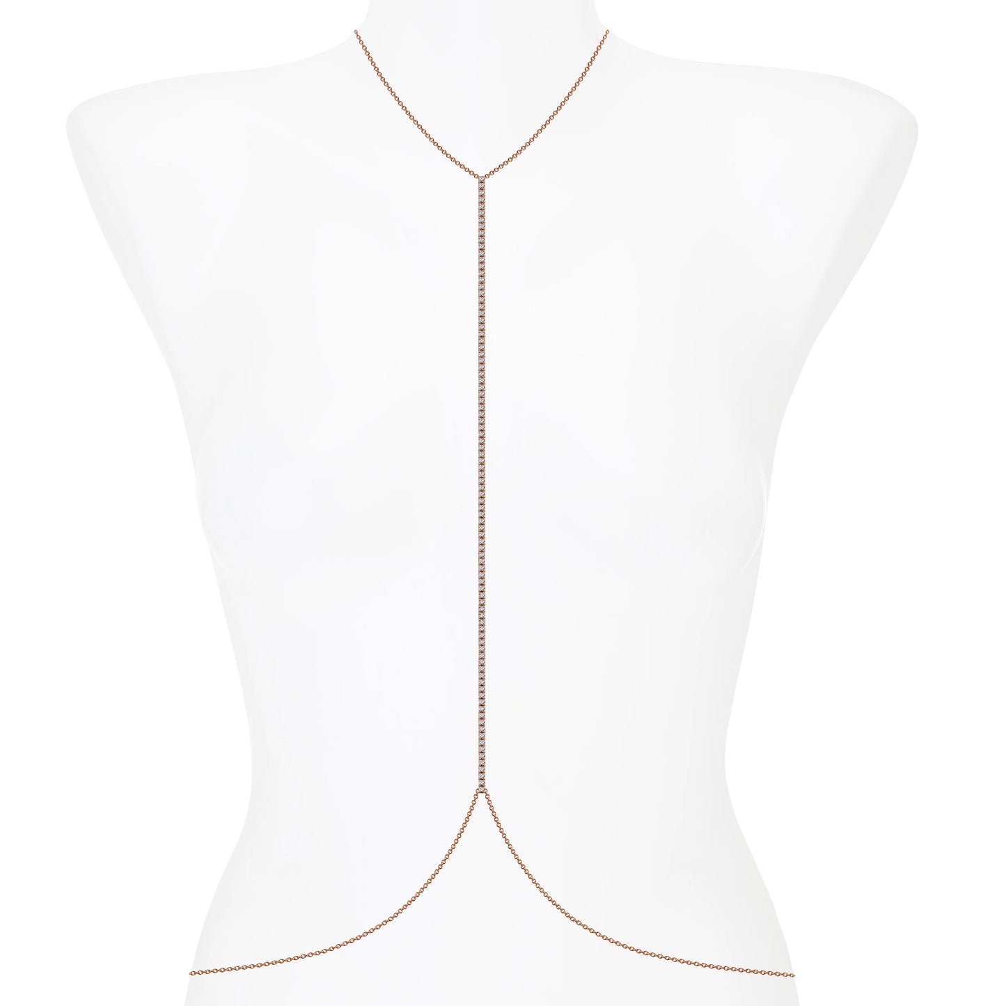 Modern Diamond Body Chain