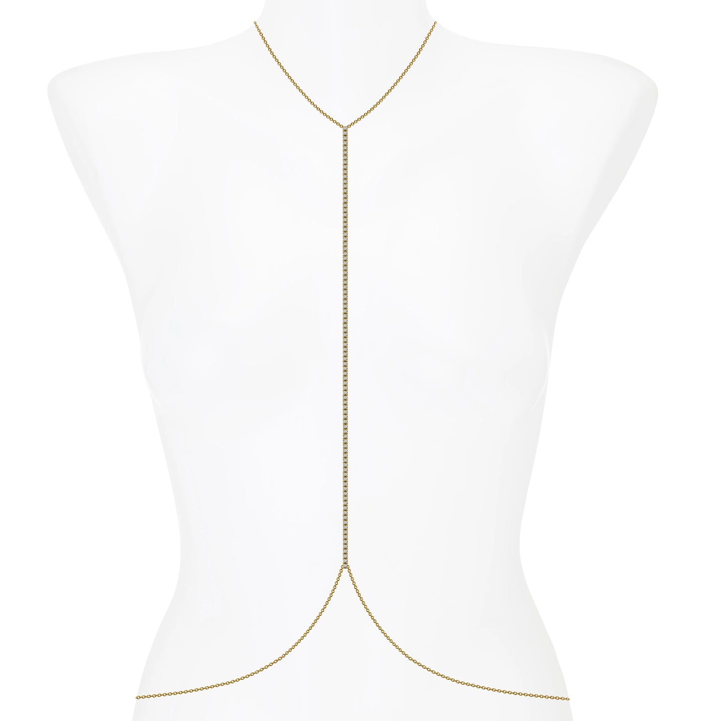 Modern Diamond Body Chain