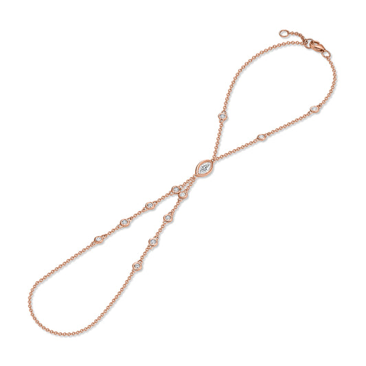 Marquise Diamond Hand Chain
