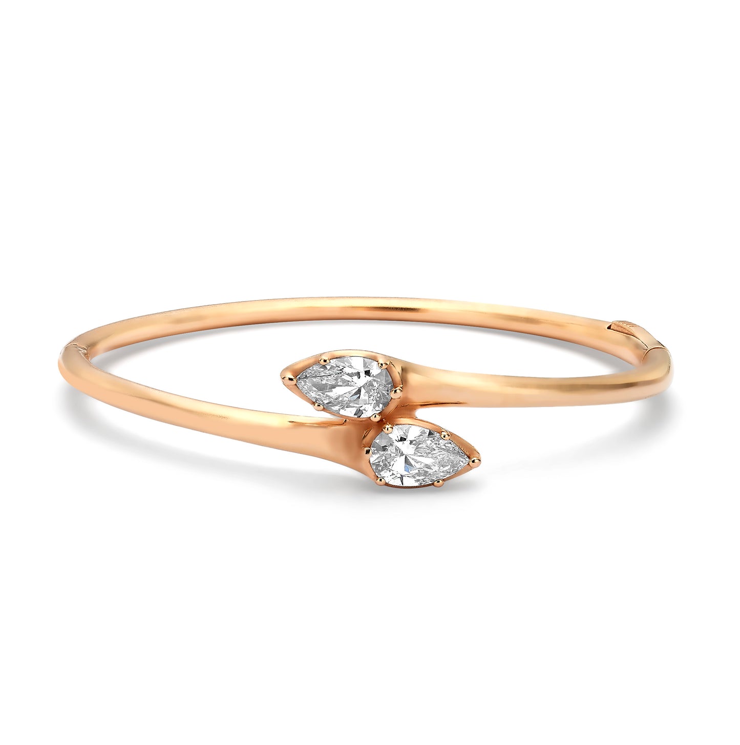 Two-Stone Diamond Bangle