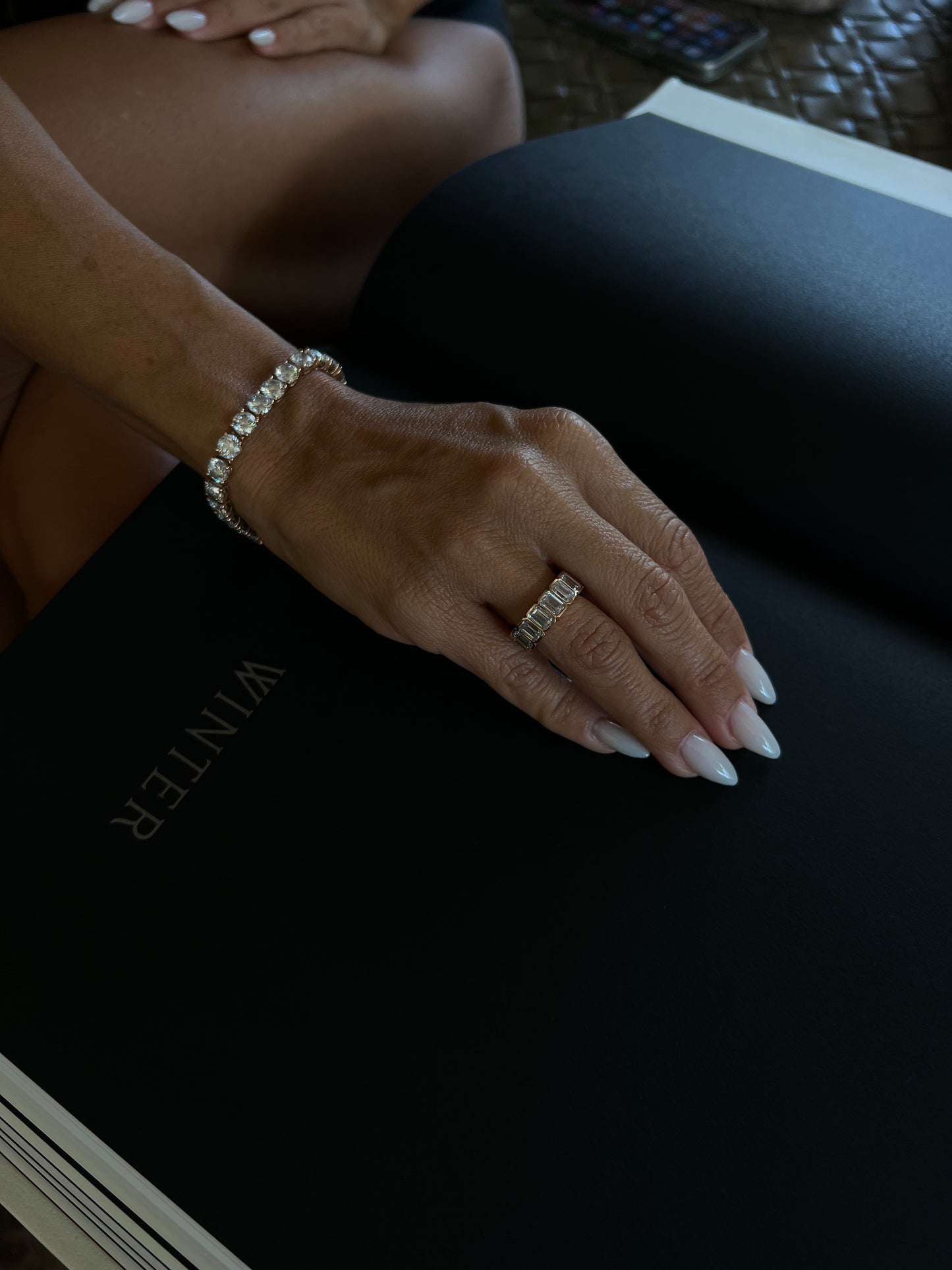 Timeless Emerald Cut Eternity Ring