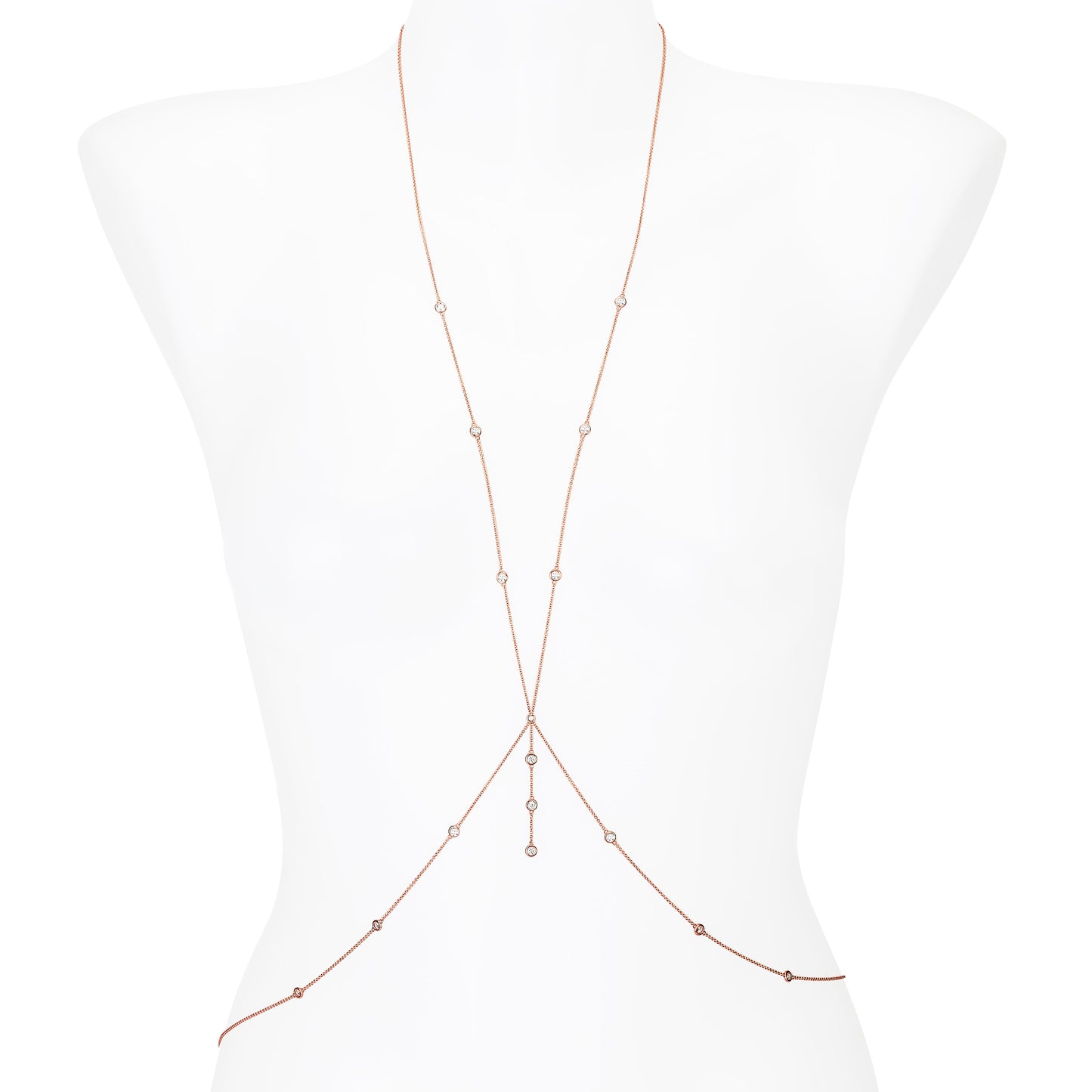 The Diamond Silhouette Body Chain