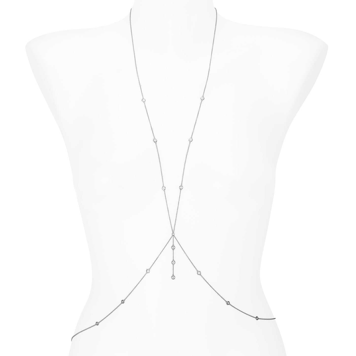 The Diamond Silhouette Body Chain