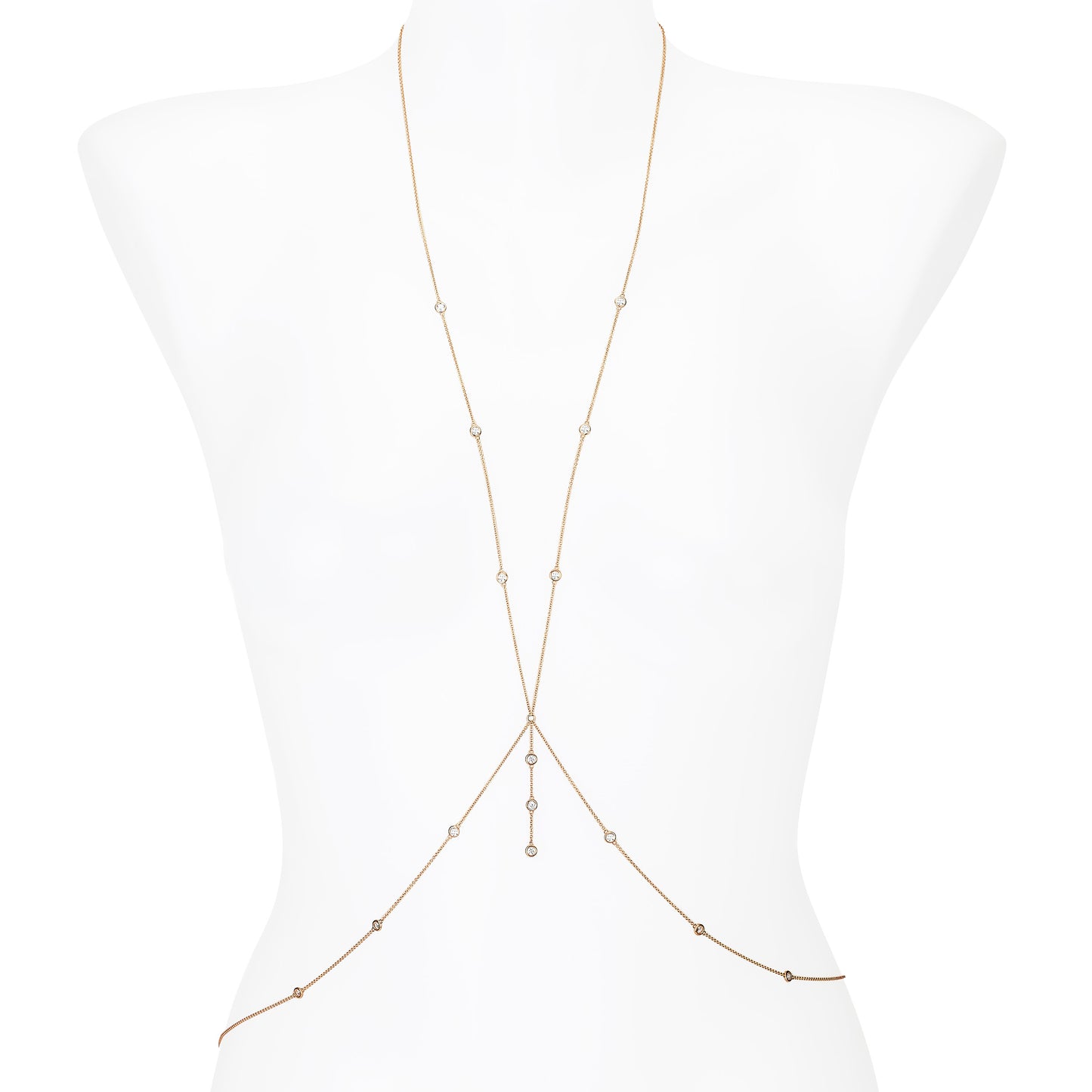 The Diamond Silhouette Body Chain