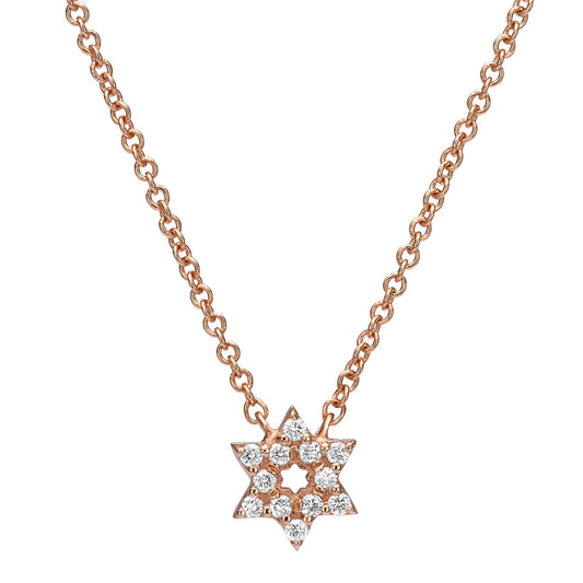 Pavé Star Pendant Necklace