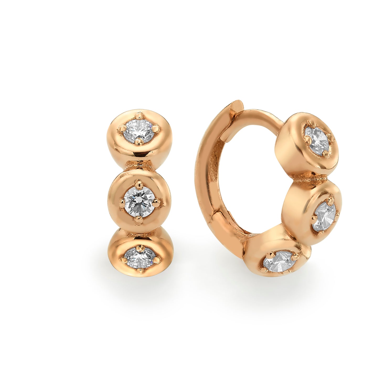 Stacking Diamond Huggies