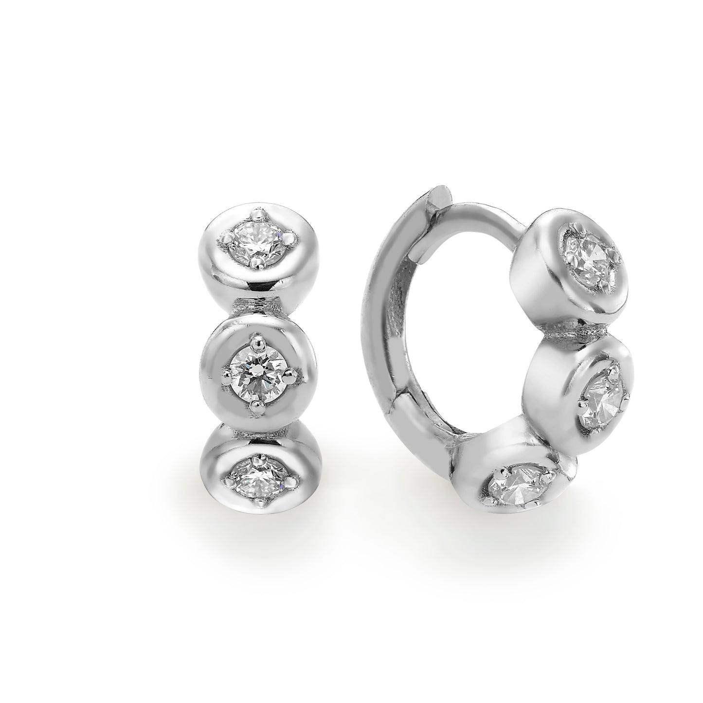 Stacking Diamond Huggies