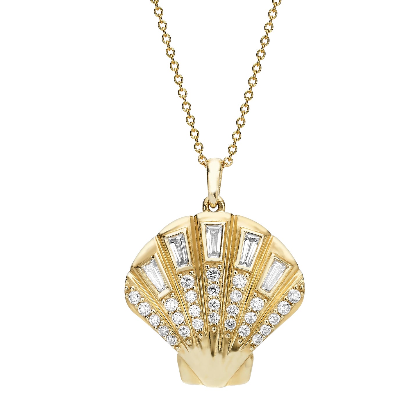 The Shell Medallion Necklace