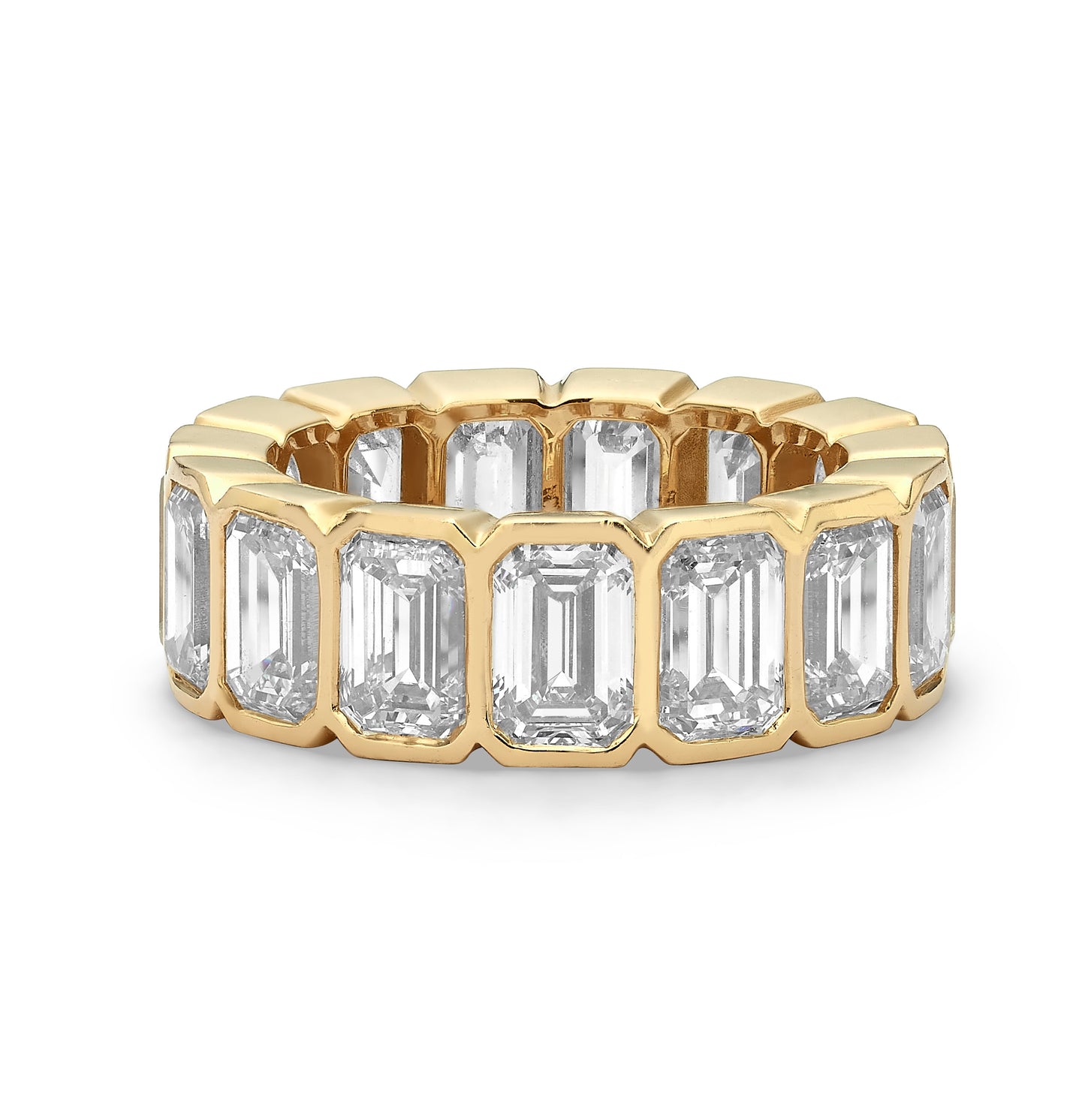 Timeless Emerald Cut Eternity Ring