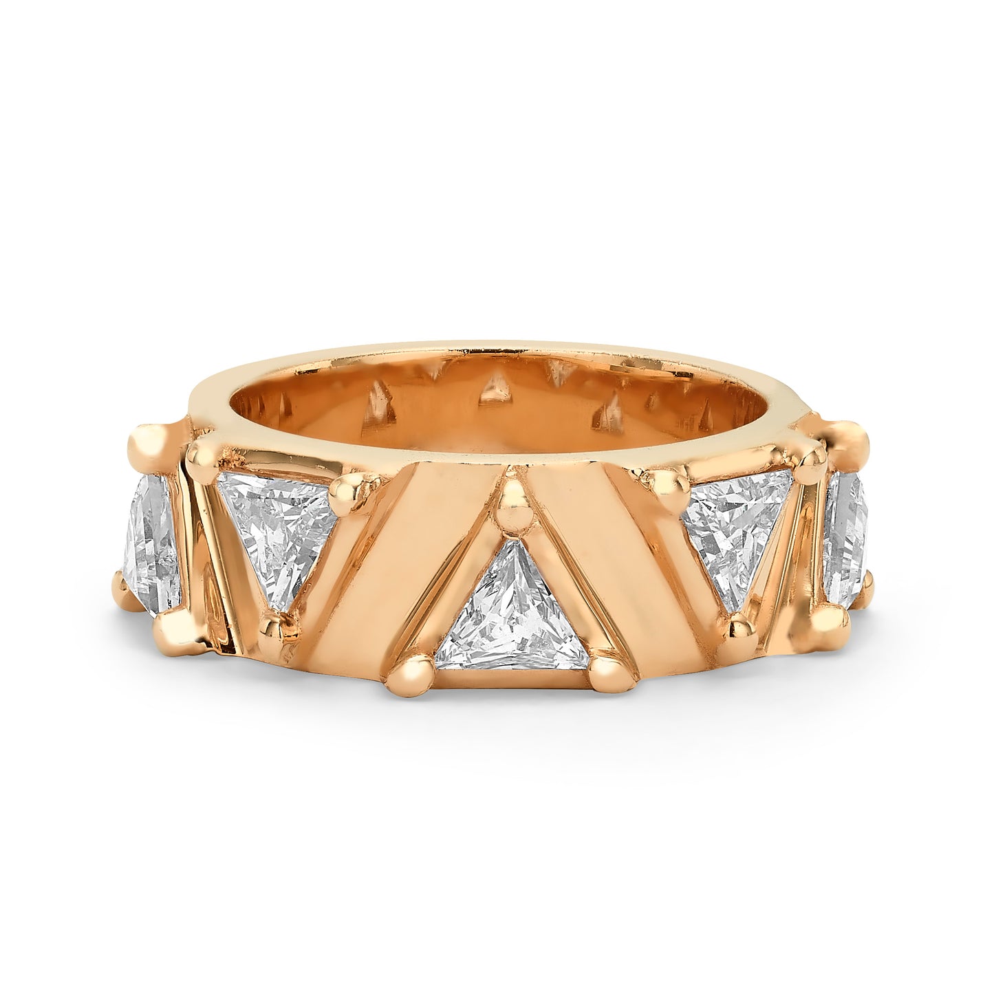 "The Architect" Trillion Diamond Band