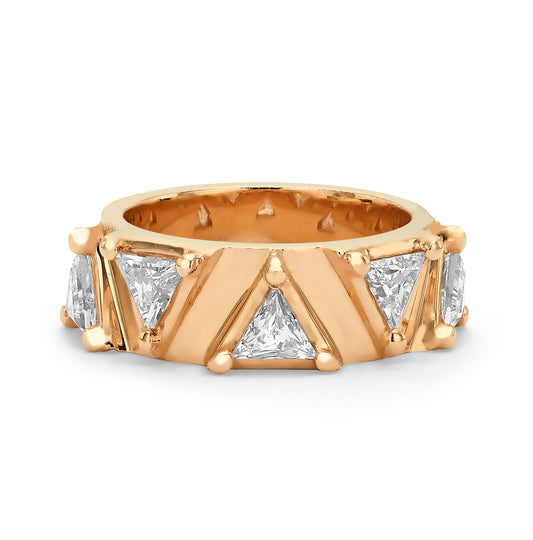 "The Architect" Trillion Diamond Band