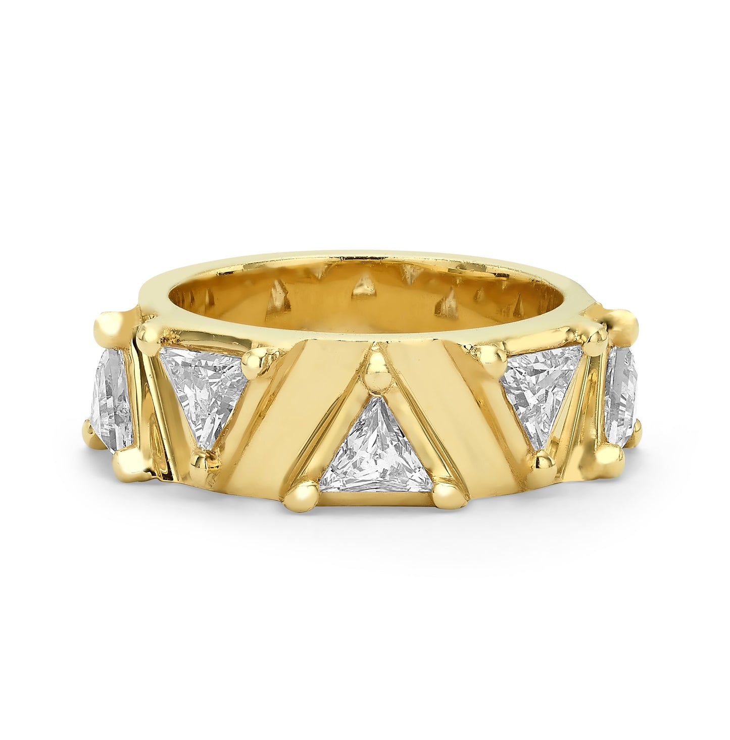 "The Architect" Trillion Diamond Band