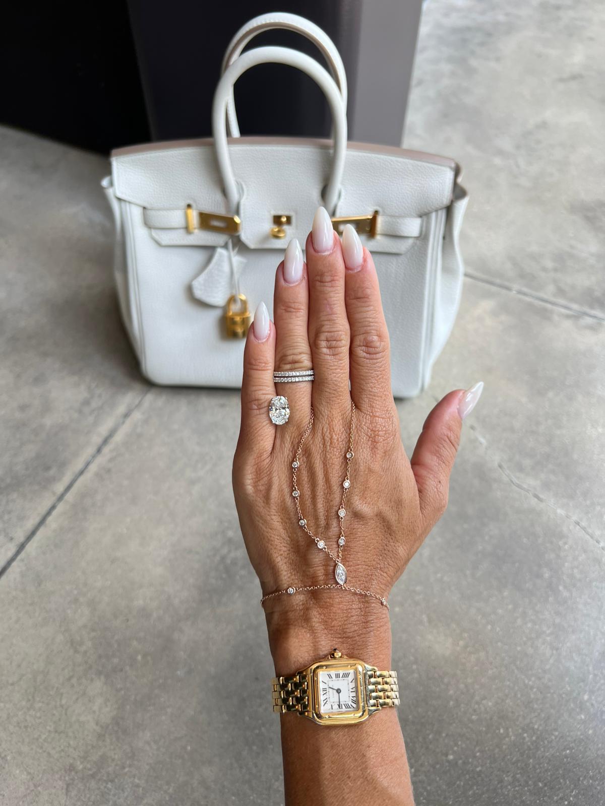 Marquise Diamond Hand Chain